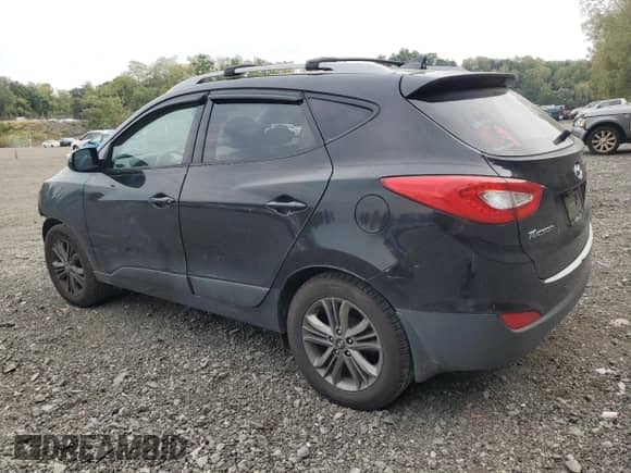 2014 Hyundai Tucson Limited z VIN KM8JUCAG5EU937301, wystawiony jako Copart lot #82033785 z przebiegiem 145 489 mil mil oraz Szkoda całkowita • Salvage title. Historia ofert i sprzedaży dostępna na DreamBid. Obrazek 2.