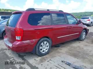 2007 Hyundai Entourage GLS z VIN KNDMC233876011118, wystawiony jako IAAI lot #42613028 z przebiegiem 119 048 mil mil oraz . Historia ofert i sprzedaży dostępna na DreamBid. Obrazek 4.