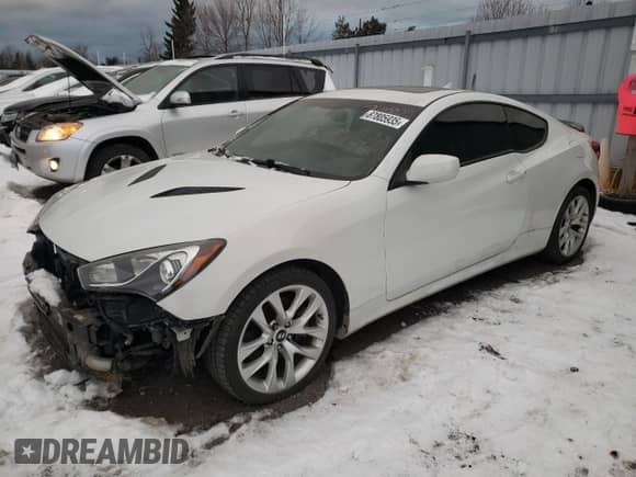 2013 Hyundai Genesis Coupe R-Spec с VIN KMHHT6KD2DU106165, выставлен на аукционе Copart как лот 87805935 с пробегом 135 401 миль миль и Чистый • Clean title. История ставок и продаж доступна на DreamBid. Изображение 1.