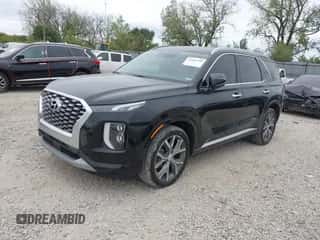 2022 Hyundai Palisade Limited z VIN KM8R5DHE9NU458566, wystawiony jako IAAI lot #43464799 z przebiegiem 65 509 mil mil oraz . Historia ofert i sprzedaży dostępna na DreamBid. Obrazek 2.