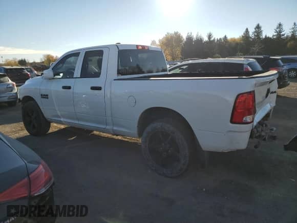2018 Ram 1500 Tradesman z VIN 1C6RR7FG7JS278482, wystawiony jako Copart lot #85917265 z przebiegiem 195 532 mil mil oraz Szkoda całkowita • Salvage title. Historia ofert i sprzedaży dostępna na DreamBid. Obrazek 2.