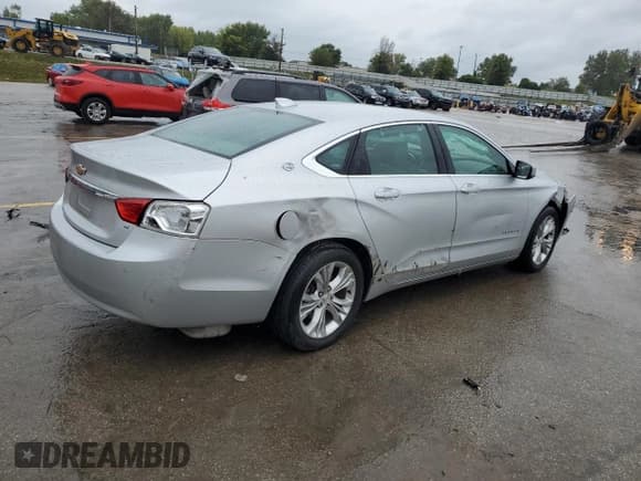 ✅ 2015 Chevrolet Impala LT • VIN: 2G1125S3XF9104585 • Лот: 73557254. Опубликован ранее на Copart с пробегом Не указан. Бесплатный доступ к архиву аукционных продаж из США и подробный отчёт об истории автомобиля на DreamBid. Изображение 3.