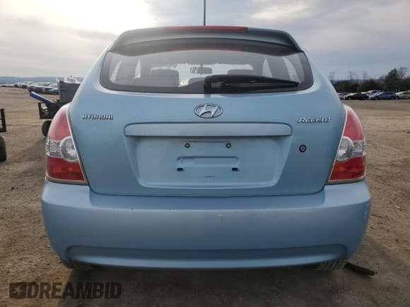 ✅ 2011 Hyundai Accent GS • VIN: KMHCM3AC5BU188159 • Lot: 44855635. Listed on Copart with 132,396 mi. Free auction sales archive from the USA and detailed vehicle history report at DreamBid. Image 6.