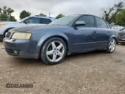 ✅ 2004 Audi A4 1.8T • VIN: WAUJC68EX4A250003 • Lot: 85326235. Listed on Copart with 138,855 mi. Free auction sales archive from the USA and detailed vehicle history report at DreamBid. Image 1.