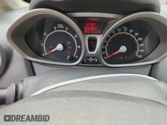 ✅ 2013 Ford Fiesta SE • VIN: 3FADP4BJ2DM170783 • Lot: 67537395. Listed on Copart with 72,130 mi. Free auction sales archive from the USA and detailed vehicle history report at DreamBid. Image 9.