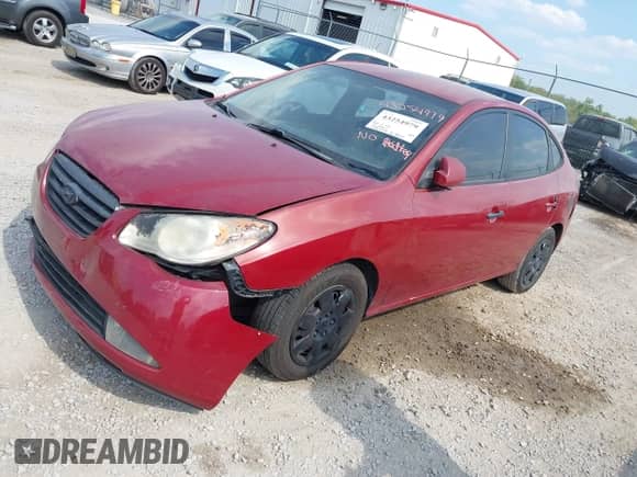 2008 Hyundai Elantra GLS with VIN KMHDU46D18U535782, listed as a IAAI auction lot 43254979 with 214,679 mi miles and . Bid and sale history available at DreamBid. Image 2.