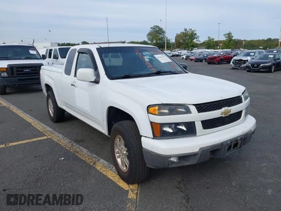 ✅ 2012 Chevrolet Colorado 1LT • VIN: 1GCJTCFE1C8160734 • Лот: 43241279. Опубликован ранее на IAAI с пробегом 135 509 миль. Бесплатный доступ к архиву аукционных продаж из США и подробный отчёт об истории автомобиля на DreamBid. Изображение 1.