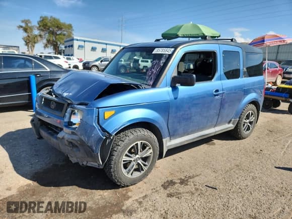 ✅ 2006 Honda Element EX-P • VIN: 5J6YH28706L004981 • Lot: 85785845. Listed on Copart with 136,919 mi. Free auction sales archive from the USA and detailed vehicle history report at DreamBid. Image 1.