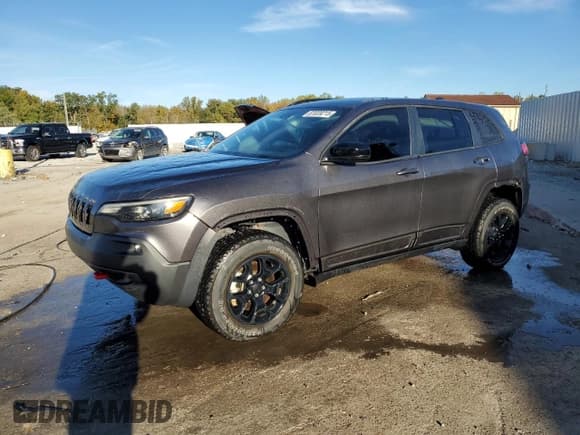 ✅ 2022 Jeep Cherokee Trailhawk • VIN: 1C4PJMBX8ND532139 • Lot: 87020215. Listed on Copart with 30,875 mi. Free auction sales archive from the USA and detailed vehicle history report at DreamBid. Image 1.