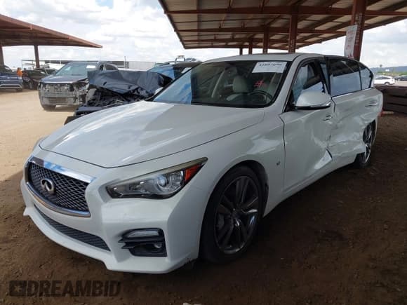 ✅ 2014 Infiniti Q50 Premium • VIN: JN1BV7AP1EM690570 • Лот: 42807696. Опубликован ранее на IAAI с пробегом 126 541 миль. Бесплатный доступ к архиву аукционных продаж из США и подробный отчёт об истории автомобиля на DreamBid. Изображение 6.