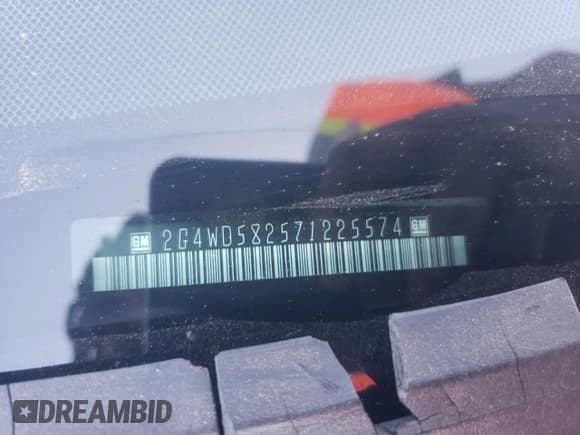 ✅ 2007 Buick LaCrosse CXL • VIN: 2G4WD582571225574 • Лот: 69827794. Опубликован ранее на Copart с пробегом 120 520 миль. Бесплатный доступ к архиву аукционных продаж из США и подробный отчёт об истории автомобиля на DreamBid. Изображение 13.