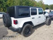 ✅ 2023 Jeep Wrangler Sahara • VIN: 1C4JJXP68PW696246 • Lot: 43210023. Listed on IAAI with 41,232 mi. Free auction sales archive from the USA and detailed vehicle history report at DreamBid. Image 4.
