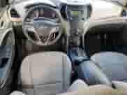 2015 Hyundai Santa Fe with VIN 5XYZT3LB3FG235301, listed as a Copart auction lot 81380474 with 119,008 mi miles and Salvage title. Bid and sale history available at DreamBid. Image 8.