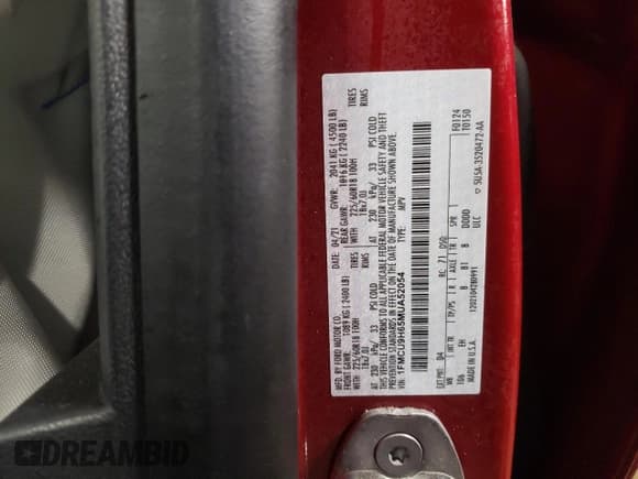 ✅ 2021 Ford Escape SEL • VIN: 1FMCU9H65MUA52054 • Лот: 42013815. Опубликован ранее на Copart с пробегом 59 574 миль. Бесплатный доступ к архиву аукционных продаж из США и подробный отчёт об истории автомобиля на DreamBid. Изображение 12.