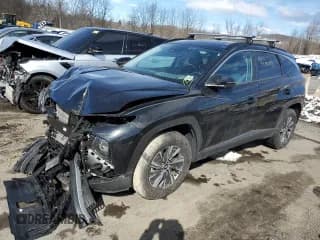 ✅ 2022 Hyundai Tucson Blue • VIN: KM8JBCA14NU072855 • Lot: 44791073. Wystawiony na Copart z przebiegiem 5 360 mil. Bezpłatny archiwum sprzedaży aukcyjnych z USA i szczegółowy raport historii pojazdu na DreamBid. Zdjęcie 1.