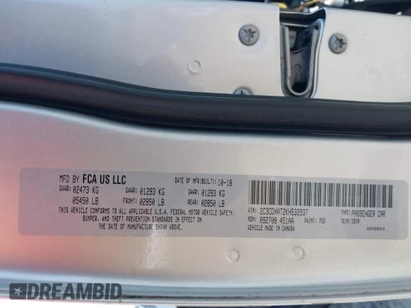 ✅ 2019 Dodge Charger Police • VIN: 2C3CDXAT2KH532937 • Лот: 42286006. Опубликован ранее на IAAI с пробегом 142 788 миль. Бесплатный доступ к архиву аукционных продаж из США и подробный отчёт об истории автомобиля на DreamBid. Изображение 9.