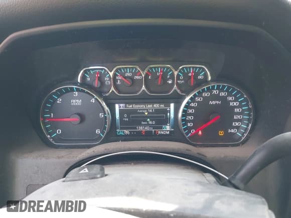 ✅ 2015 Chevrolet Silverado 1500 LT • VIN: 1GCUKREC1FF199293 • Lot: 40814501. Listed on IAAI with 138,140 mi. Free auction sales archive from the USA and detailed vehicle history report at DreamBid. Image 7.