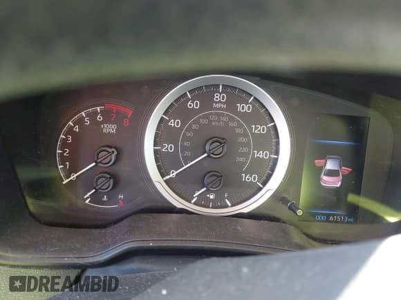 ✅ 2021 Toyota Corolla LE • VIN: 5YFEPMAE6MP237963 • Lot: 43584096. Listed on IAAI with 61,513 mi. Free auction sales archive from the USA and detailed vehicle history report at DreamBid. Image 7.