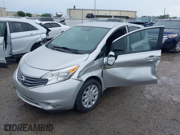 ✅ 2016 Nissan Note S • VIN: 3N1CE2CP6GL409610 • Lot: 42404655. Listed on IAAI with 70,507 mi. Free auction sales archive from the USA and detailed vehicle history report at DreamBid. Image 2.