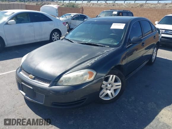 ✅ 2014 Chevrolet Impala LT • VIN: 2G1WB5E32E1138096 • Lot: 42324973. Listed on IAAI with 143,369 mi. Free auction sales archive from the USA and detailed vehicle history report at DreamBid. Image 2.