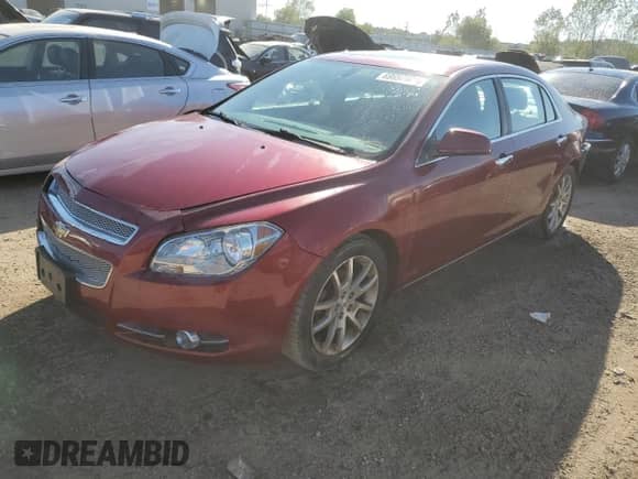 2011 Chevrolet Malibu LTZ with VIN 1G1ZE5E17BF308539, listed as a Copart auction lot 69997964 with 108,965 mi miles and Salvage title. Bid and sale history available at DreamBid. Image 1.