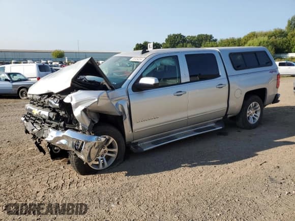 ✅ 2018 Chevrolet Silverado 1500 LT • VIN: 3GCUKREC4JG564296 • Лот: 68454654. Опубликован ранее на Copart с пробегом 22 356 миль. Бесплатный доступ к архиву аукционных продаж из США и подробный отчёт об истории автомобиля на DreamBid. Изображение 1.
