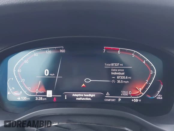 ✅ 2021 BMW X3 xDrive30i • VIN: 5UXTY5C02M9G20365 • Lot: 43578182. Wystawiony na IAAI z przebiegiem 87 337 mil. Bezpłatny archiwum sprzedaży aukcyjnych z USA i szczegółowy raport historii pojazdu na DreamBid. Zdjęcie 7.