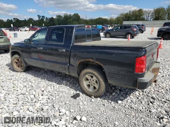 2008 Dodge Dakota SLT z VIN 1D7HE48KX8S501744, wystawiony jako Copart lot #74484394 z przebiegiem 189 083 mil mil oraz Czysty tytuł • Clean title. Historia ofert i sprzedaży dostępna na DreamBid. Obrazek 2.