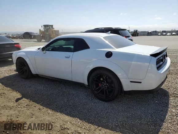 2021 Dodge Challenger SRT Hellcat with VIN 2C3CDZC93MH599434, listed as a Copart auction lot 54878345 with 16,554 mi miles and Salvage title. Bid and sale history available at DreamBid. Image 2.