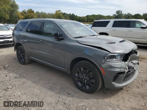2022 Dodge Durango GT Plus z VIN 1C4RDJDG3NC160565, wystawiony jako Copart lot #81605035 z przebiegiem 49 129 mil mil oraz Szkoda całkowita • Salvage title. Historia ofert i sprzedaży dostępna na DreamBid. Obrazek 4.