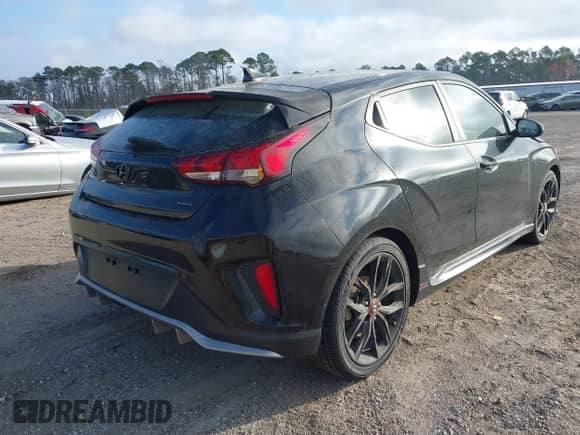 2019 Hyundai Veloster Turbo z VIN KMHTH6AB9KU005942, wystawiony jako IAAI lot #41565229 z przebiegiem 91 788 mil mil oraz . Historia ofert i sprzedaży dostępna na DreamBid. Obrazek 4.