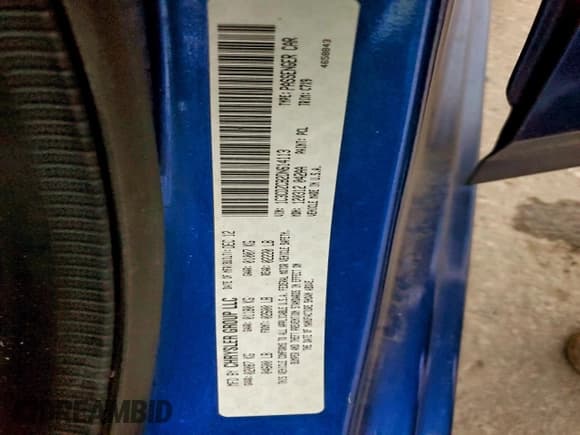 ✅ 2013 Dodge Avenger SXT • VIN: 1C3CDZCB2DN614113 • Lot: 94547505. Listed on Copart with 158,901 mi. Free auction sales archive from the USA and detailed vehicle history report at DreamBid. Image 12.