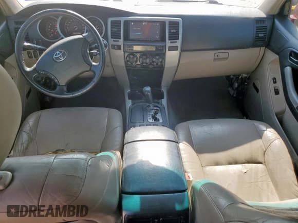 ✅ 2007 Toyota 4Runner Limited • VIN: JTEZU17RX78091307 • Lot: 65688445. Listed on Copart with 220,201 mi. Free auction sales archive from the USA and detailed vehicle history report at DreamBid. Image 8.