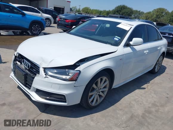 ✅ 2014 Audi A4 Premium • VIN: WAUAFAFLXEN022556 • Lot: 43169357. Wystawiony na IAAI z przebiegiem 80 611 mil. Bezpłatny archiwum sprzedaży aukcyjnych z USA i szczegółowy raport historii pojazdu na DreamBid. Zdjęcie 2.