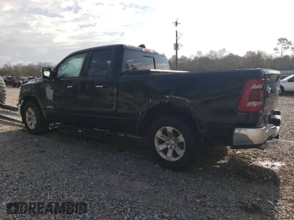 2020 Ram 1500 Laramie with VIN 1C6RREDT9LN294754, listed as a Copart auction lot 60804234 with 57,595 mi miles and Salvage title. Bid and sale history available at DreamBid. Image 2.
