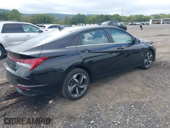 ✅ 2023 Hyundai Elantra Limited • VIN: KMHLP4AG2PU570916 • Lot: 43278117. Listed on IAAI with 22,867 mi. Free auction sales archive from the USA and detailed vehicle history report at DreamBid. Image 4.