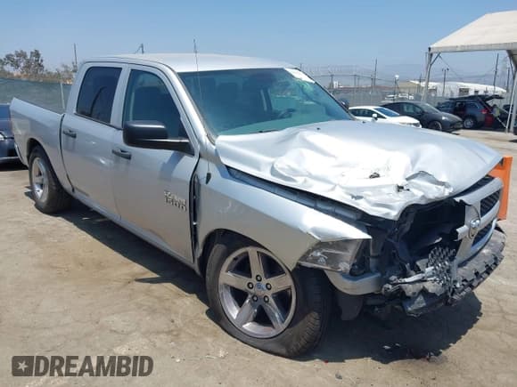 ✅ 2015 Ram 1500 Express • VIN: 1C6RR6KGXFS605044 • Lot: 42476988. Listed on IAAI with 100,498 mi. Free auction sales archive from the USA and detailed vehicle history report at DreamBid. Image 1.