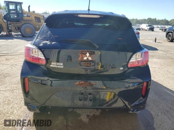 ✅ 2024 Mitsubishi Mirage Black Edition • VIN: ML32AWHJ7RH003677 • Lot: 86534975. Listed on Copart with 37,392 mi. Free auction sales archive from the USA and detailed vehicle history report at DreamBid. Image 6.