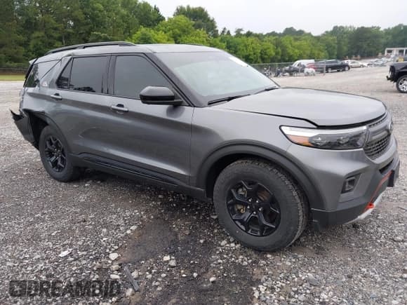 ✅ 2023 Ford Explorer Timberline • VIN: 1FMSK8JHXPGB04370 • Lot: 42524276. Listed on IAAI with 21,921 mi. Free auction sales archive from the USA and detailed vehicle history report at DreamBid. Image 1.