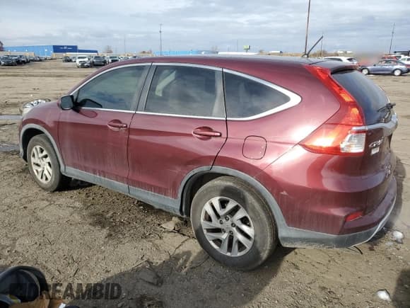 ✅ 2015 Honda CR-V EX • VIN: 5J6RM4H57FL023716 • Lot: 91910385. Listed on Copart with 197,621 mi. Free auction sales archive from the USA and detailed vehicle history report at DreamBid. Image 2.