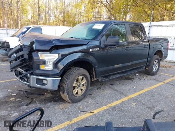 ✅ 2016 Ford F-150 XLT • VIN: 1FTEW1EF2GFB98126 • Lot: 43568631. Listed on IAAI with 282,102 mi. Free auction sales archive from the USA and detailed vehicle history report at DreamBid. Image 2.