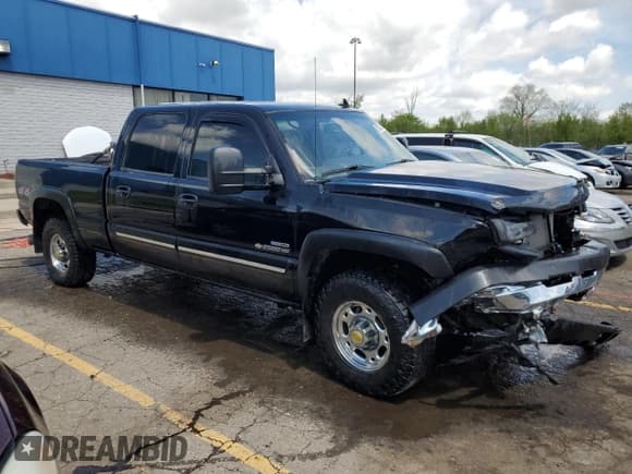 ✅ 2007 Chevrolet Silverado 2500HD LT3 • VIN: 1GCHK23D87F175692 • Lot: 55225575. Listed on Copart with 186,011 mi. Free auction sales archive from the USA and detailed vehicle history report at DreamBid. Image 4.