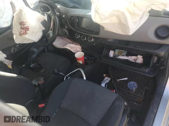 ✅ 2017 Toyota Yaris L • VIN: VNKKTUD38HA083766 • Lot: 53602435. Listed on Copart with Not provided. Free auction sales archive from the USA and detailed vehicle history report at DreamBid. Image 8.