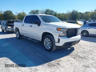 ✅ 2020 Chevrolet Silverado 1500 Custom • VIN: 1GCPWBEH0LZ294992 • Lot: 43600709. Listed on IAAI with 90,012 mi. Free auction sales archive from the USA and detailed vehicle history report at DreamBid. Image 1.
