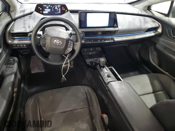 2024 Toyota Prius Limited with VIN JTDADABU3R3023573, listed as a Copart auction lot 80960385 with 5,801 mi miles and Salvage title. Bid and sale history available at DreamBid. Image 8.