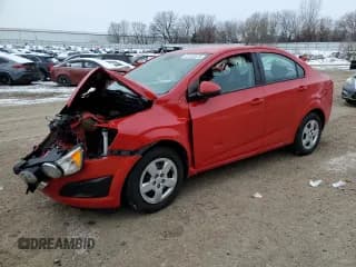 ✅ 2013 Chevrolet Sonic LS • VIN: 1G1JB5SH8D4237356 • Lot: 87722075. Listed on Copart with 99,424 mi. Free auction sales archive from the USA and detailed vehicle history report at DreamBid. Image 1.