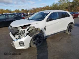 2022 Mitsubishi Outlander ES with VIN JA4ARUAU9NU021782, listed as a Copart auction lot 87249595 with 48,476 mi miles and Non repairable. Bid and sale history available at DreamBid. Image 1.