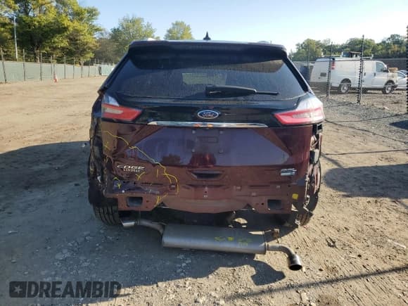 ✅ 2020 Ford Edge SEL • VIN: 2FMPK4J96LBB46852 • Lot: 81398845. Wystawiony na Copart z przebiegiem 45 880 mil. Bezpłatny archiwum sprzedaży aukcyjnych z USA i szczegółowy raport historii pojazdu na DreamBid. Zdjęcie 6.