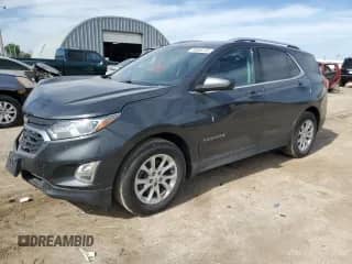 2020 Chevrolet Equinox LT z VIN 3GNAXVEX4LS567139, wystawiony jako Copart lot #55836155 z przebiegiem 84 654 mil mil oraz Szkoda całkowita • Salvage title. Historia ofert i sprzedaży dostępna na DreamBid. Obrazek 1.