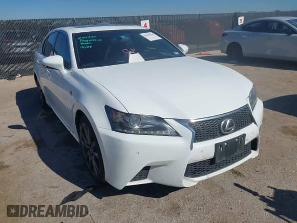 ✅ 2015 Lexus GS 350 • VIN: JTHBE1BL0FA006728 • Lot: 43603628. Listed on IAAI with 114,277 mi. Free auction sales archive from the USA and detailed vehicle history report at DreamBid. Image 1.